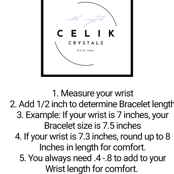 White Opal Crystal Stack - 8mm Unisex Natural Stones Handmade Stretch Beads - Picture 5 of 5